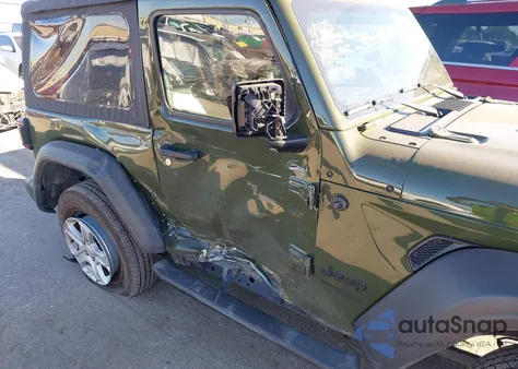 2021 Jeep Wrangler Sport S 4X4 z USA, uszkodzony, nr VIN 1C4GJXAG5MW827723